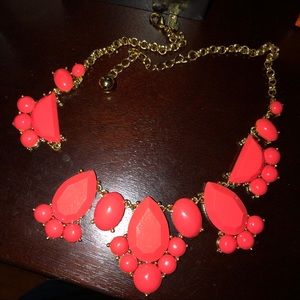 Kate Spade Coral Statement Necklace